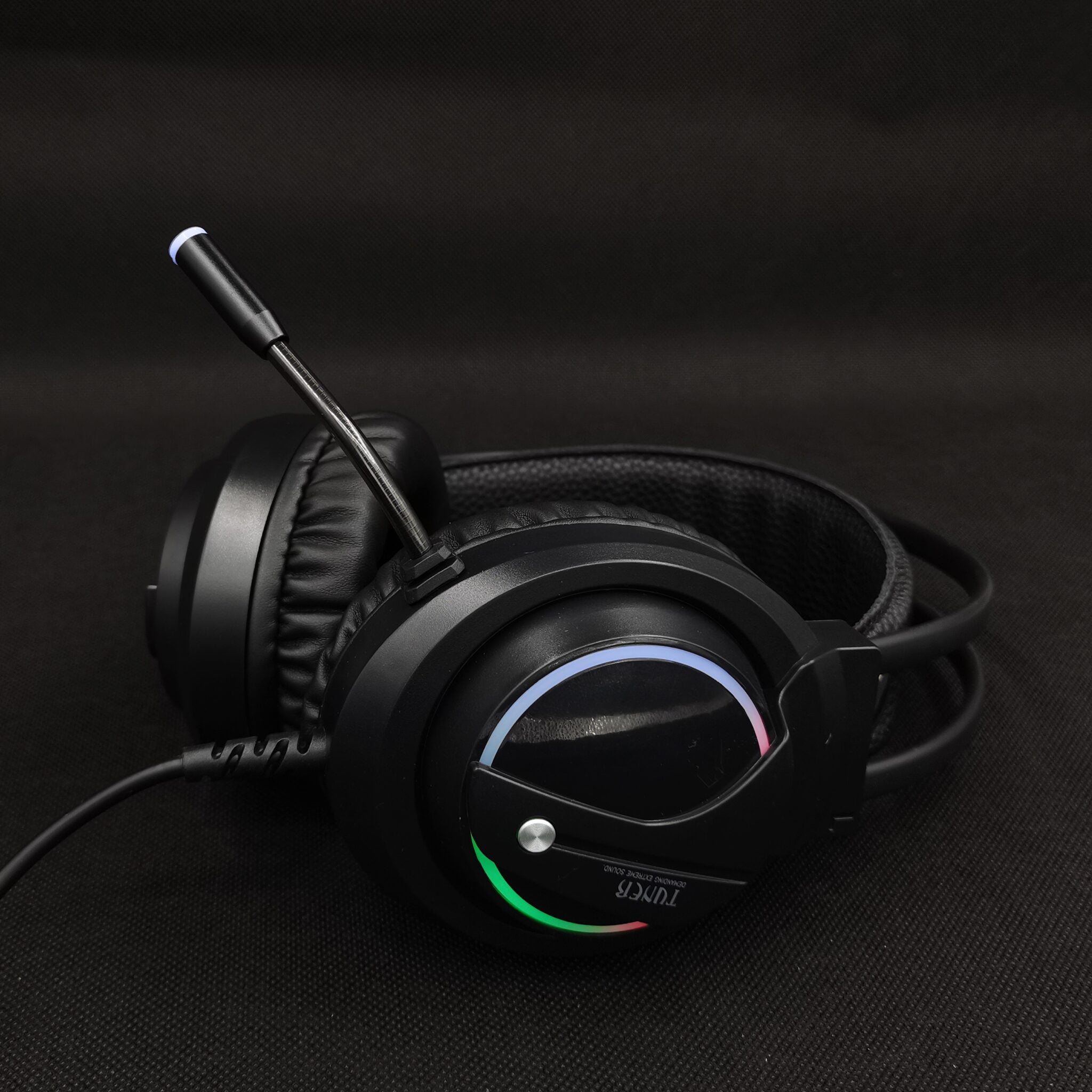 OUTMIX RGB Gaming Headset 7.1 Surround Sound Mic USB 3.5mm Connectors